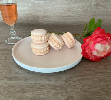 Macarons Rose artisanaux Angoulême – ganache délicate et raffinée, pâtisserie Villejoubert Charente