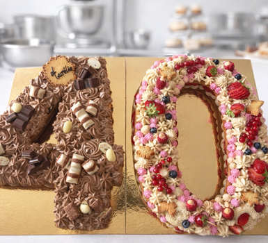 Number Cake vanille ou chocolat sur mesure Angoulême – gâteau chiffre personnalisé Charente