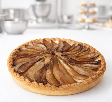 Tarte aux Poires artisanale Angoulême – crème fondante et poires sélectionnées, Charente